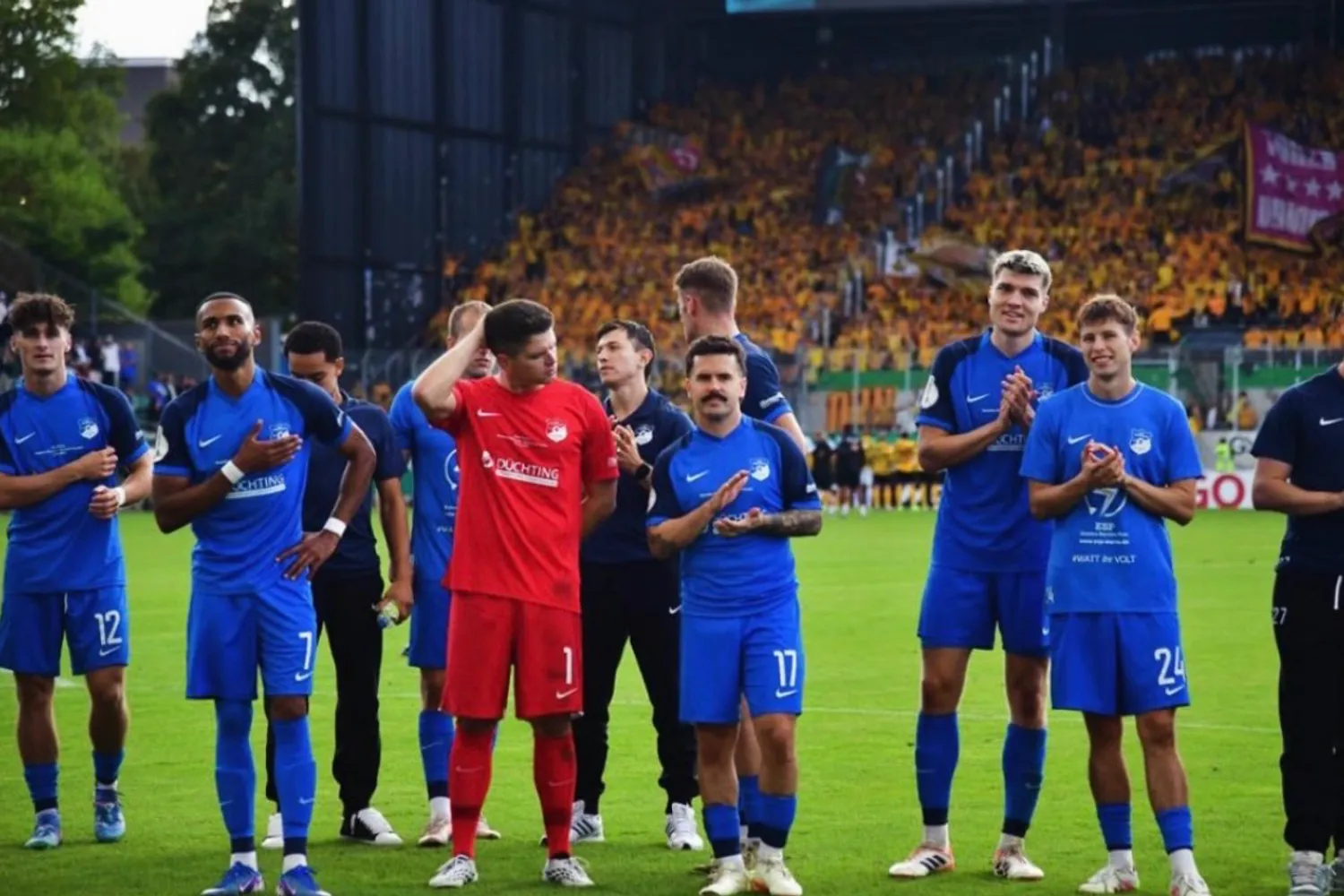 Westfalia Rhynern unterliegt Dynamo Dresden deutlich mit 0:6